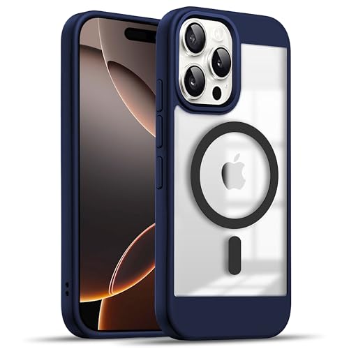 V-TAN Back Cover for iPhone 15 Pro Max Compatible Case, Strip, Transparent Clear, TPU, Protective Shockproof Cover (Black)