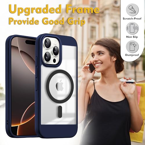 V-TAN Back Cover for iPhone 15 Pro Max Compatible Case, Strip, Transparent Clear, TPU, Protective Shockproof Cover (Black)