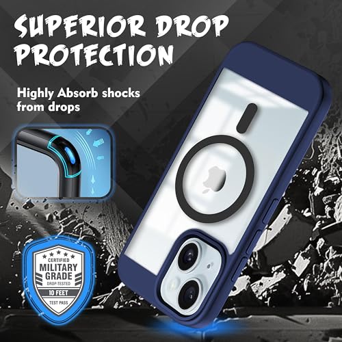 V-TAN Back Cover for iPhone 13 Compatible Case, Strip, Transparent Clear, TPU, Protective Shockproof Cover (Black)